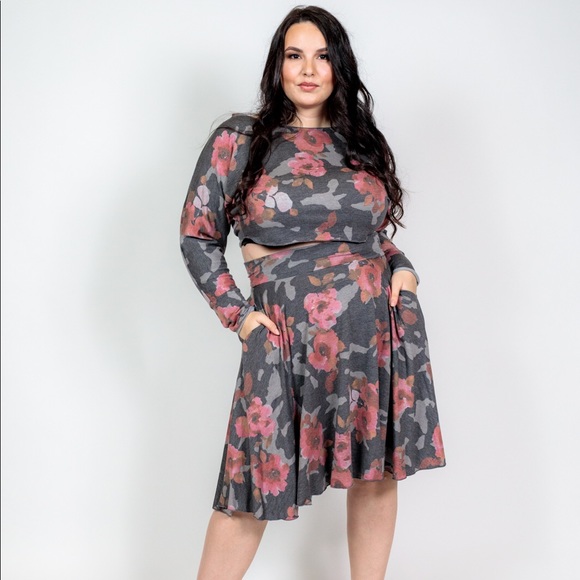 Elara Luna Dresses & Skirts - Plus Size ‘Yaznil’ Two Piece Set